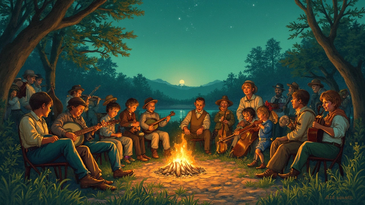 Exploring the Oldest American Folk Songs