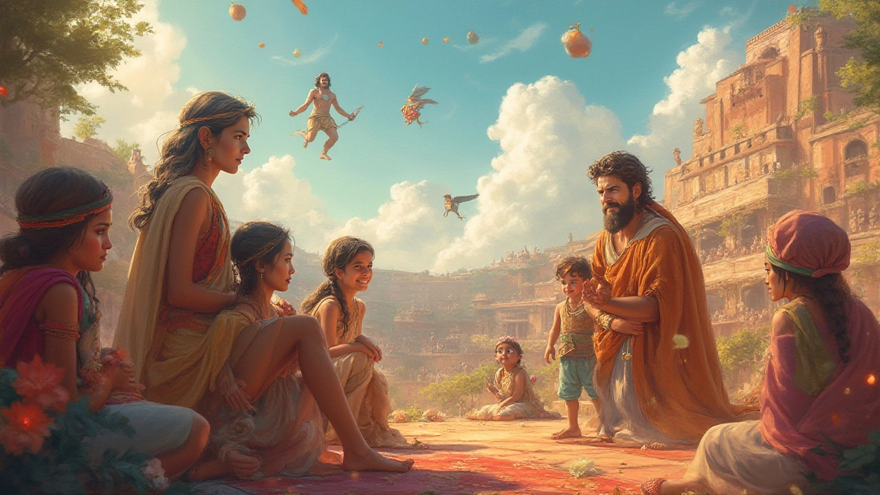 Greek Myths, Family Trees, and How Stories Change