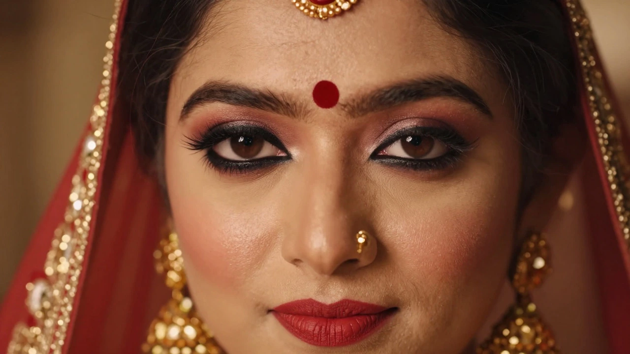 Why Do Indian Brides Wear Heavy Makeup? Cultural and Practical Reasons